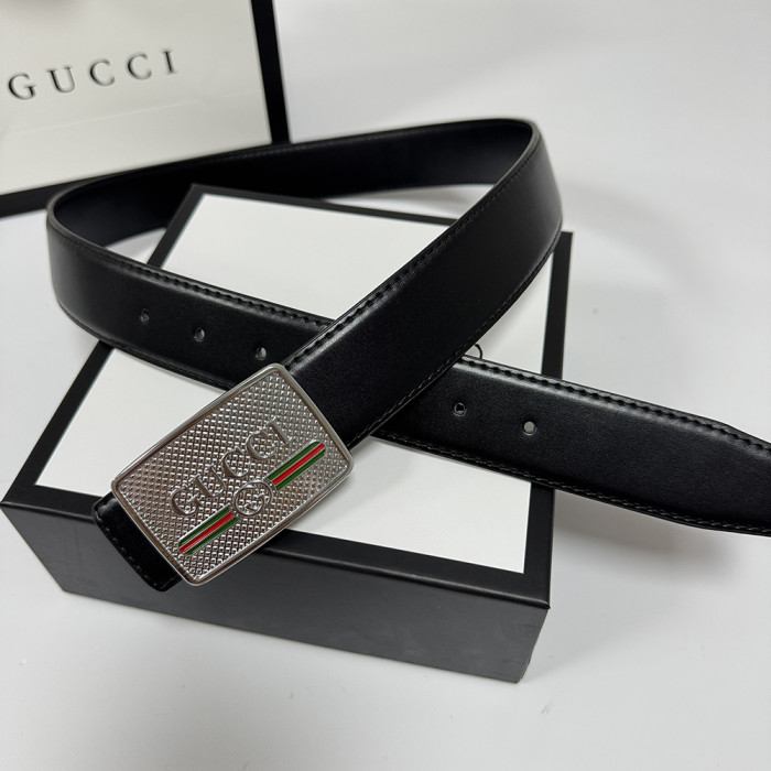 Women Men Belt 3.8cm Cowhide Leather Buckle Belt Unisex Waistband Waist Strap