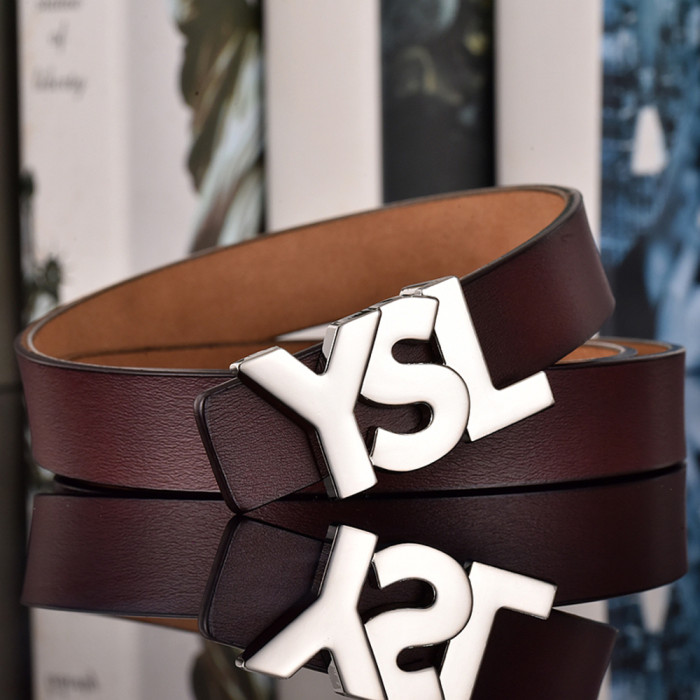 Women Men Belt 2.5 cm Cowhide Leather Buckle Belt Unisex Waistband Waist Strap