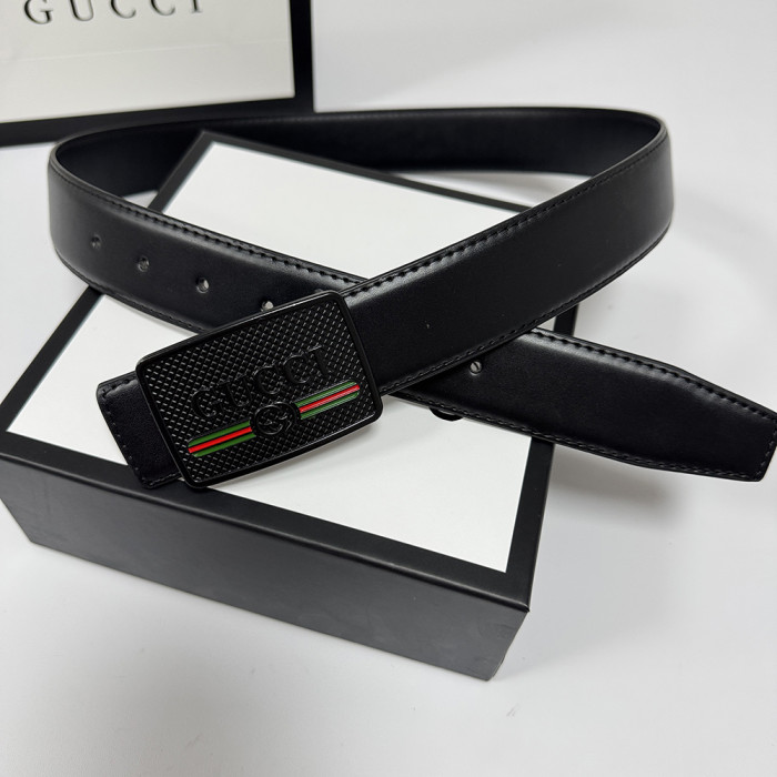 Women Men Belt 3.8cm Cowhide Leather Buckle Belt Unisex Waistband Waist Strap