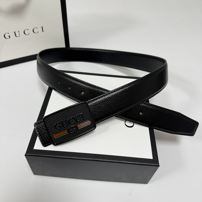 Women Men Belt 3.8cm Cowhide Leather Buckle Belt Unisex Waistband Waist Strap