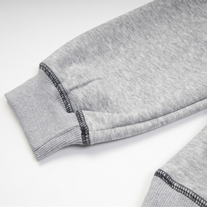 Women Men Two Piece Tracksuit Suit Hoodie Hooded Sweatshirt Pant Set Sweatwear