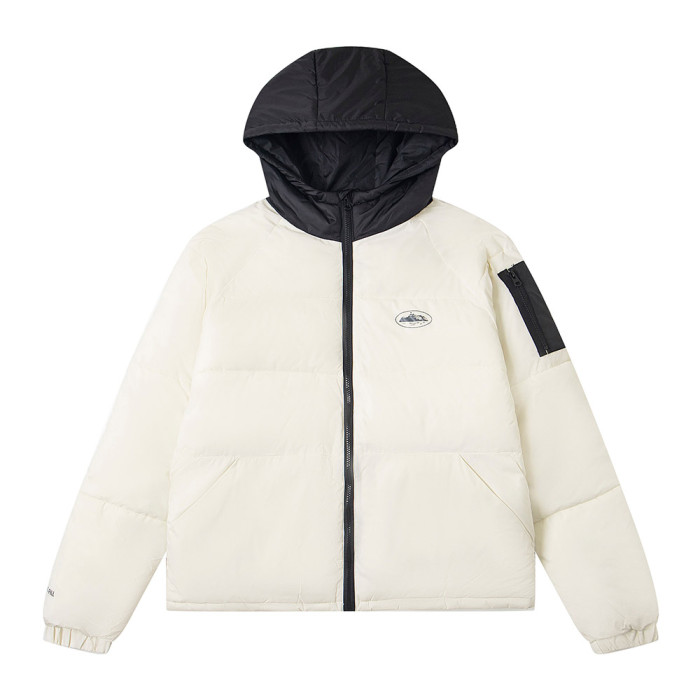 Women Men Down Jacket Hooded Coat Warm Winter Windproof Casual Parkas puffer jacket