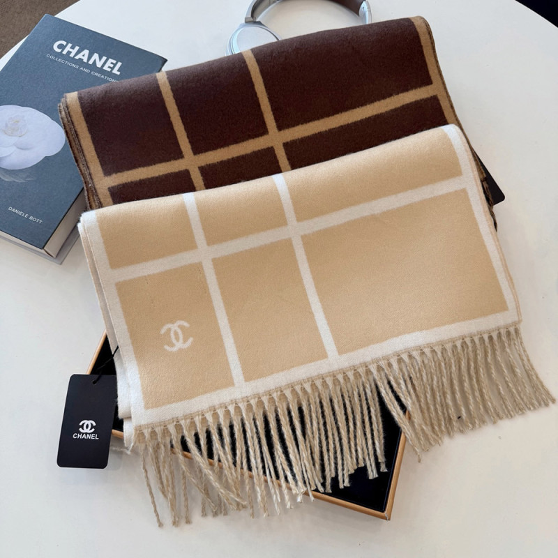 Women Men Logo Scarf Wool Cashmere Scarves Shawl Blanket Wrap Thickened Knitted Scarf 180×60cm