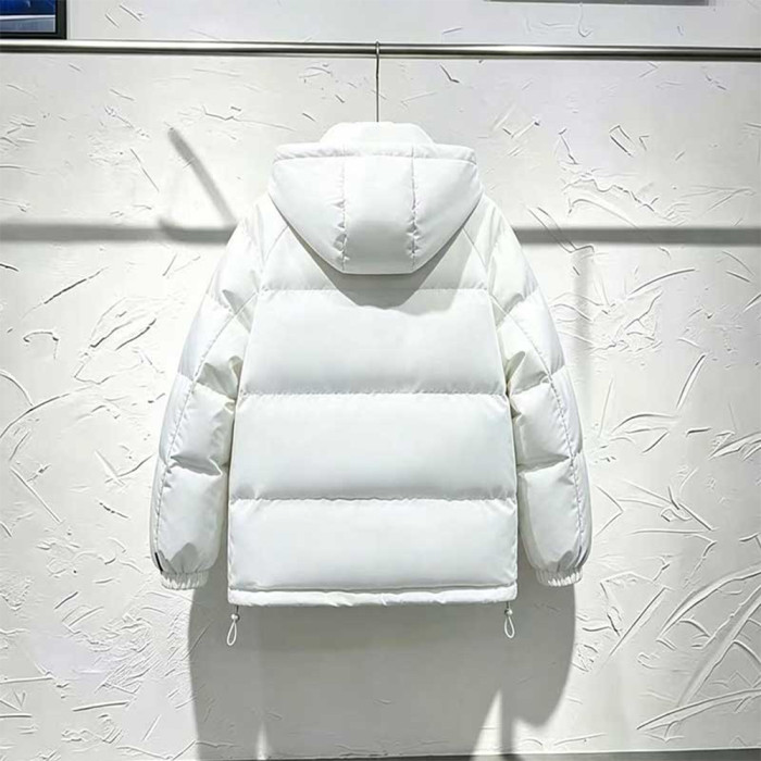 Women Men Down Jacket Hooded Coat Warm Winter Windproof Casual Parkas puffer jacket