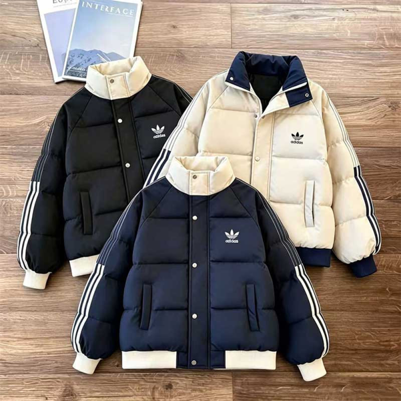 Women Men Down Jacket Hooded Coat Warm Winter Windproof Casual Parkas puffer jacket