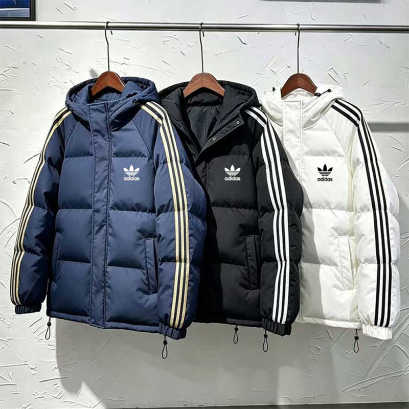 Women Men Down Jacket Hooded Coat Warm Winter Windproof Casual Parkas puffer jacket