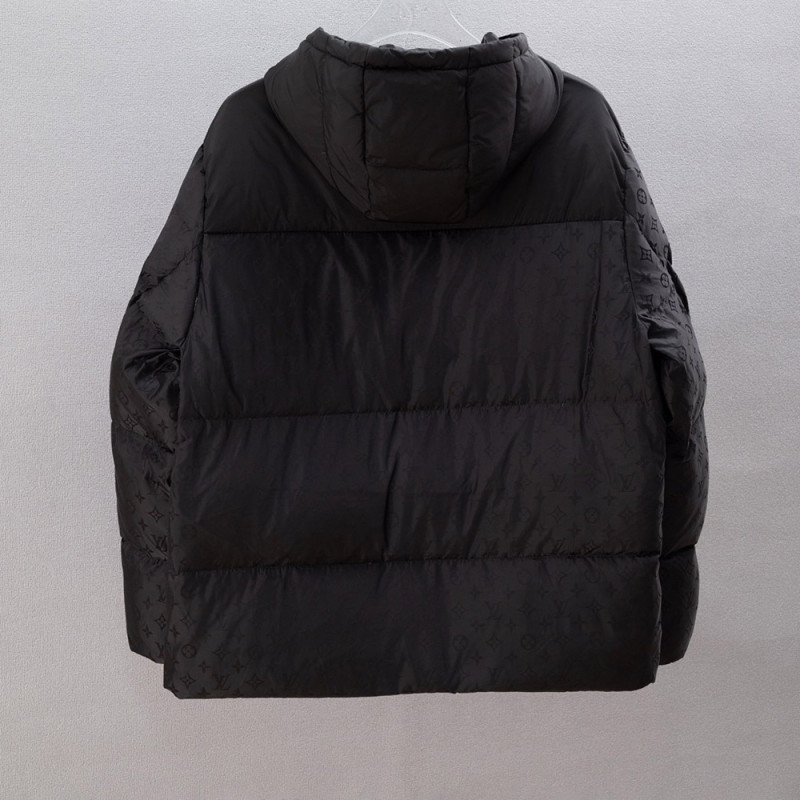 Women Men Down Jacket Hooded Coat Warm Winter Windproof Casual Parkas