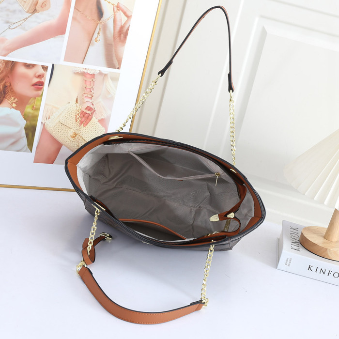 Women Leather Tote Shoulder Shopper Shopping Bag Handbags Crossbody Bag