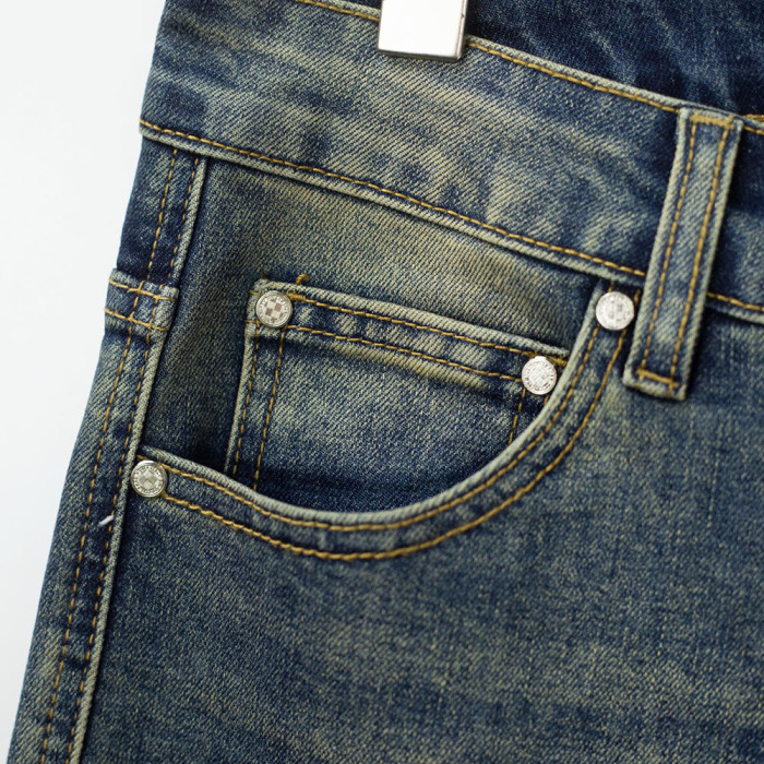 Women Men Classic Jeans Trousers Suit Pant Bottoms Joggers Clothes Women