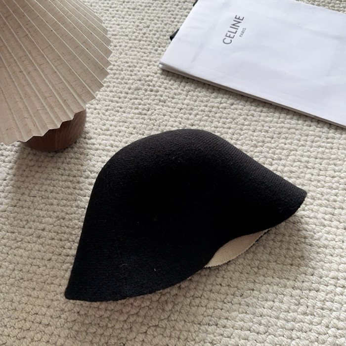 Summer Women Casual Bucket Hat Narrow Flared Brim Cloche Hat Beach Headwear Caps Unisex