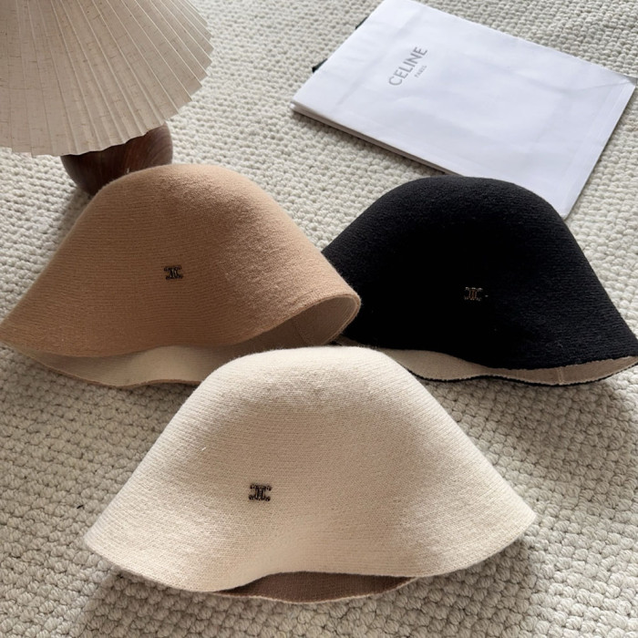Summer Women Casual Bucket Hat Narrow Flared Brim Cloche Hat Beach Headwear Caps Unisex