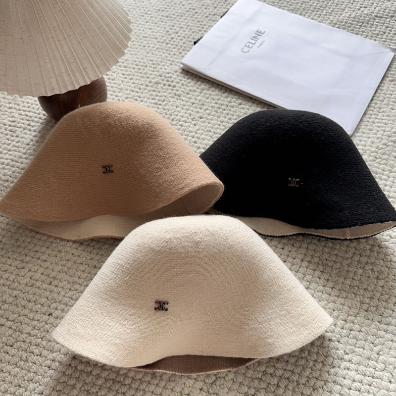 Summer Women Casual Bucket Hat Narrow Flared Brim Cloche Hat Beach Headwear Caps Unisex