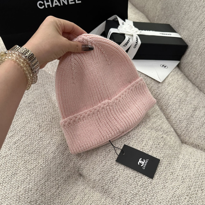 Women Men Beanie Hat Winter Wool Knitted Baggy Pull On Soft Caps