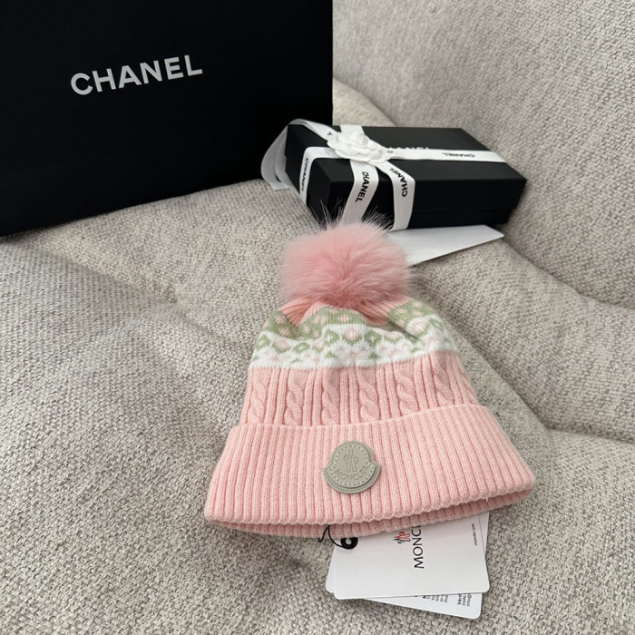 Men Women Beanie Hat Winter Wool Knitted Baggy Pull On Soft Caps