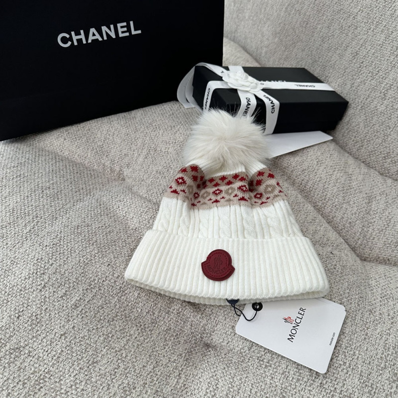 Men Women Beanie Hat Winter Wool Knitted Baggy Pull On Soft Caps