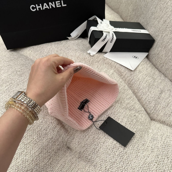 Women Men Beanie Hat Winter Wool Knitted Baggy Pull On Soft Caps
