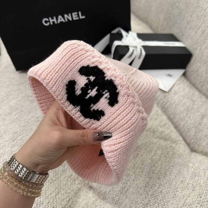 Women Men Beanie Hat Winter Wool Knitted Baggy Pull On Soft Caps
