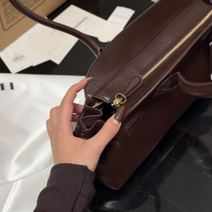 Women Vintage Canvas Tote Bag Shoulder Bag Shopper Shopping Bag Top Handle Handbags 34×16cm