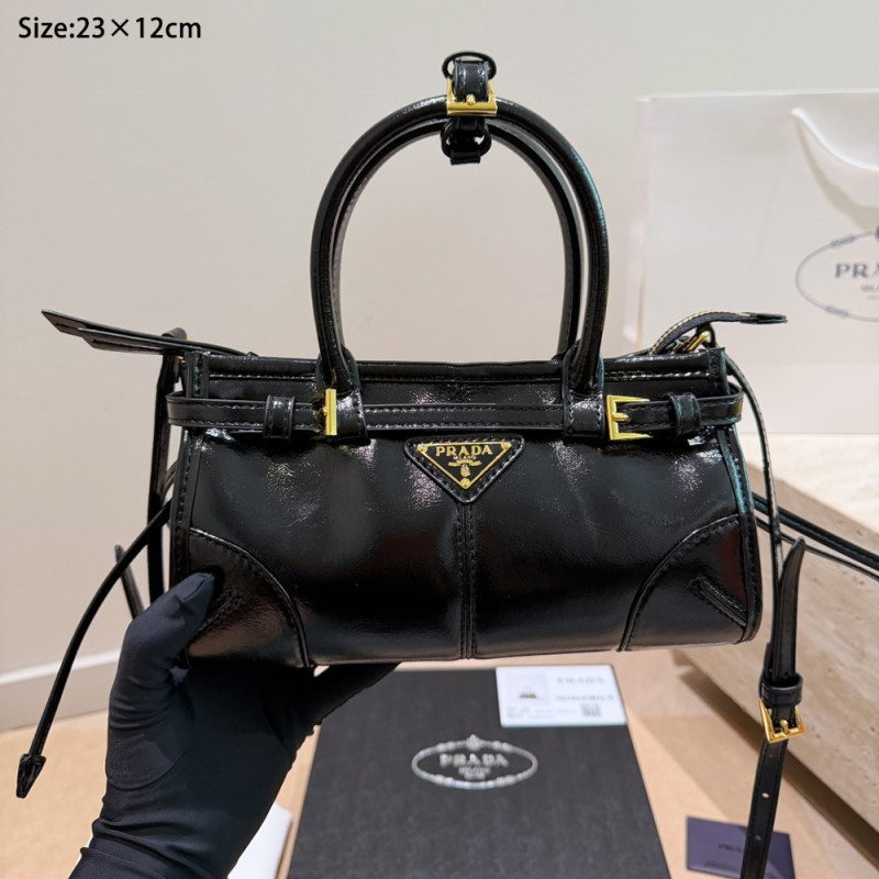 Women Leather Tote Shoulder Shopper Shopping Bag Handbags Crossbody Bag 23×12cm