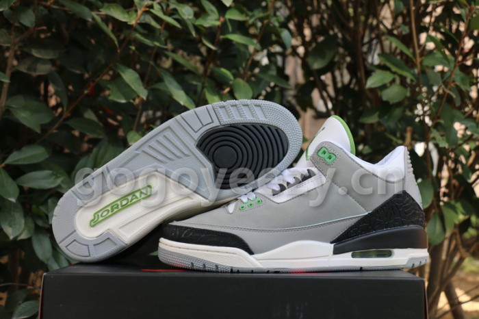 Authentic Air Jordan 3“Chlorophyll”