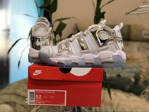 Authentic Nike Air More Uptempo Chrome-001