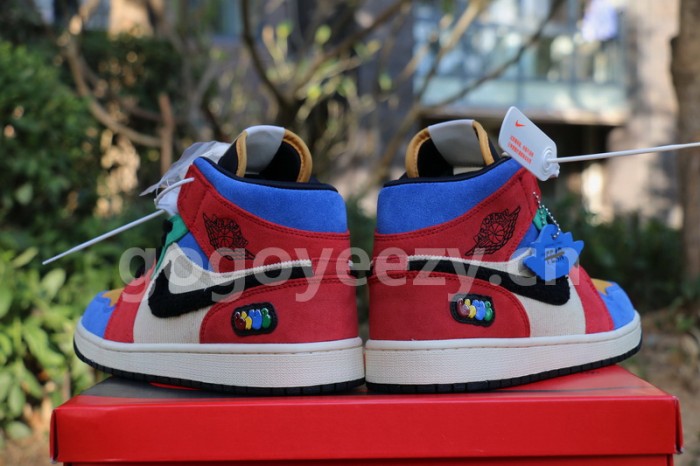 Authentic Blue The Great x Air Jordan 1 Mid “Fearless”