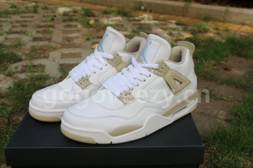 Authentic Air Jordan 4 Linen