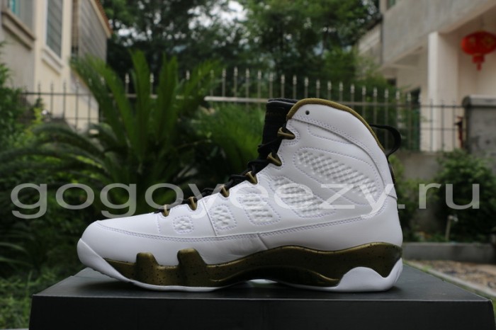 Authentic Air Jordan 9 Copper Statue