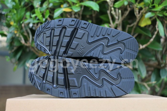Authentic OFF-WHITE x Nike Air Max 90 Black kids shoes