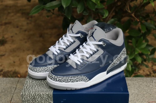 Authentic Air Jordan 3“Midnight Navy”