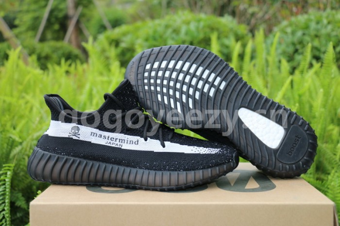 Authentic Yeezy 350 Boost V2 Black White X Japan