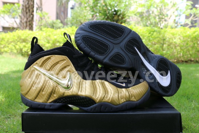 Authentic Air Foamposite Pro “Metallic Gold”