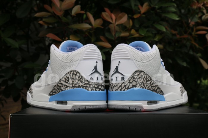 Authentic Air Jordan 3 UNC PE