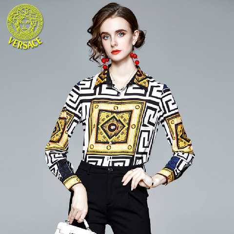 Versace shirt women-010(M-XXL)