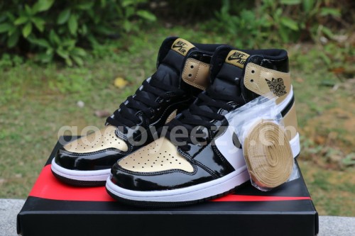 Authentic Air Jordan 1 Gold Toe One of One