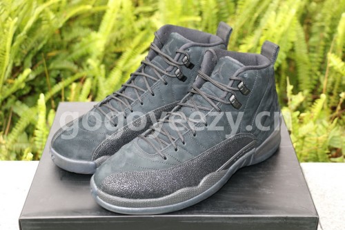 Authentic Air Jordan 12 OVO Black
