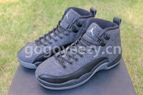Authentic Air Jordan 12 Wool Gs