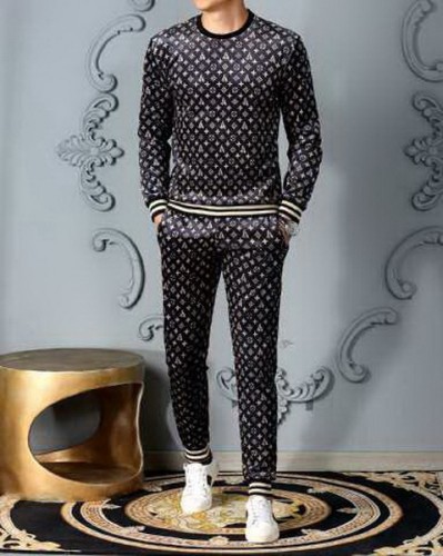 LV long sleeve men suit-206(M-XXXL)