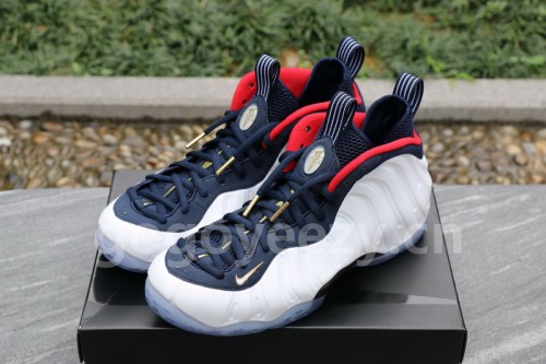 Authentic Air Foamposite one Olympic
