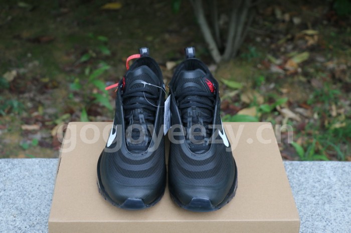 Authentic OFF White x Nike Air Max 97 Black