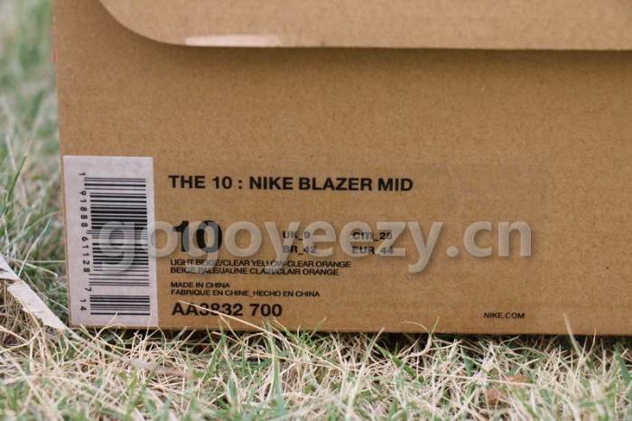 Authentic OFF-WHITE x Nike Blazer Mid “All Hallow’s Eve”