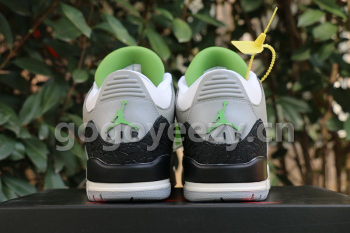 Authentic Air Jordan 3“Chlorophyll”