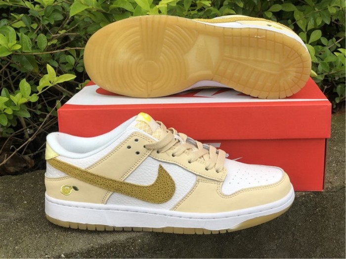 Authentic Nike Dunk Low Lemon Drop