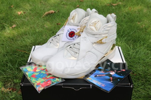 Authentic Air Jordan 8 “Champagne”