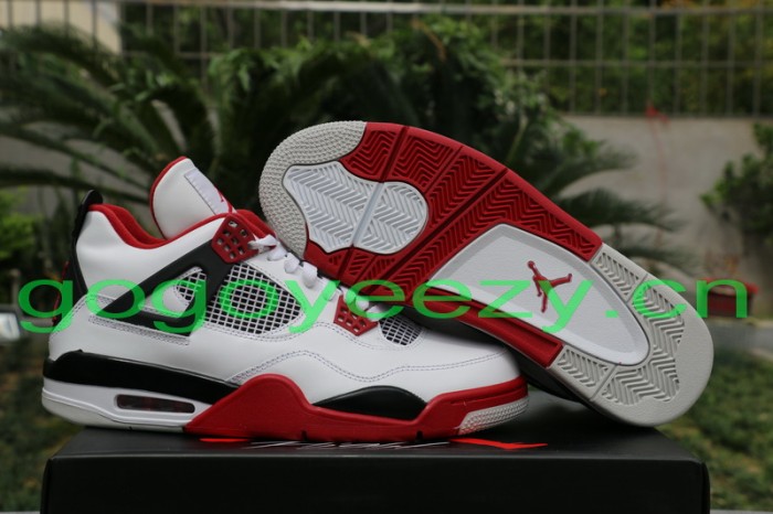 Authentic Air Jordan 4 Fire Red