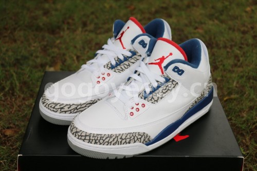Authentic Air Jordan 3 OG “True Blue”