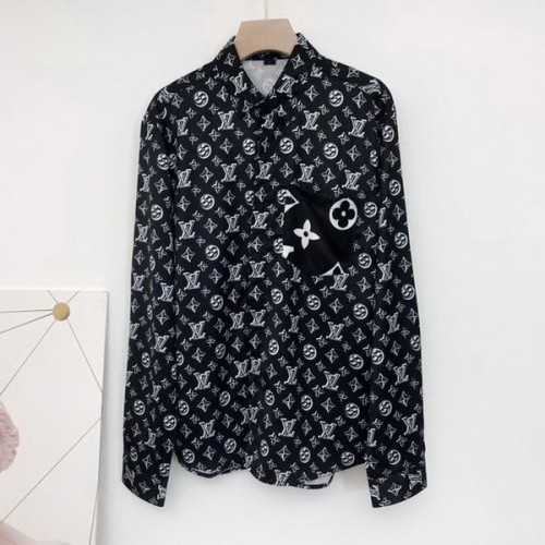 LV long sleeve shirt men-029(M-XXL)