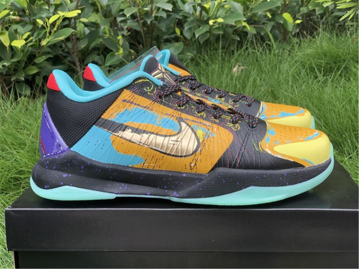 Authentic NBA 2K20 x Nike Kobe 5 Protro University Gold