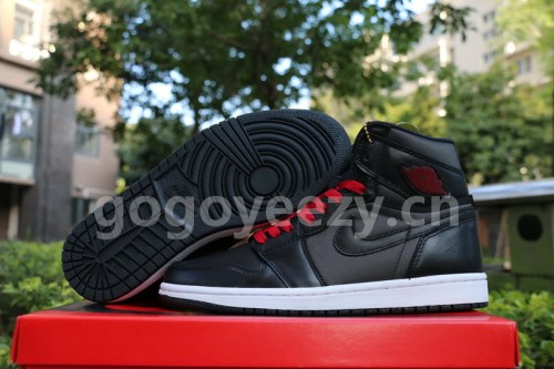 Authentic Air Jordan 1 “Black Satin” GS
