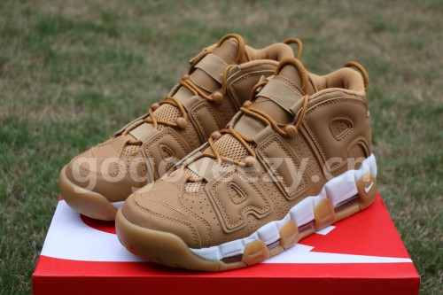 Authentic Nike Air More Uptempo Premium “Flax”